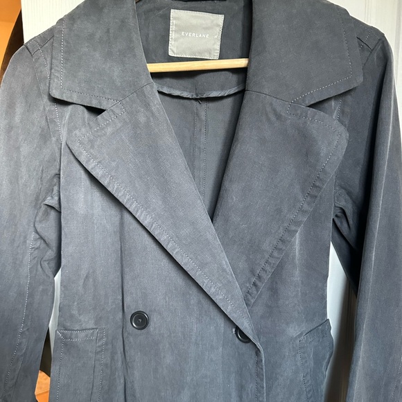 Everlane Black trench coat - Picture 3 of 5